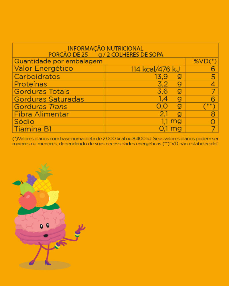 Granola sem Açúcar Orgânica e Vegana Tempo Orgânico